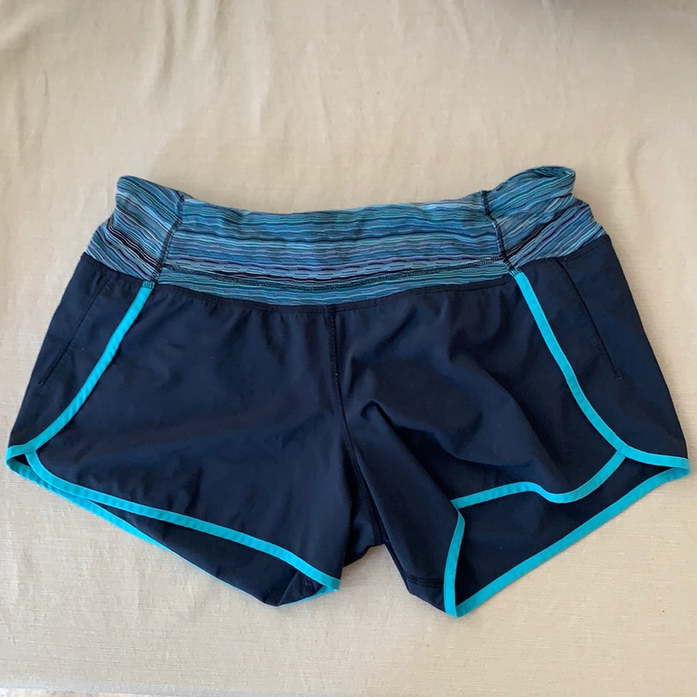 Lululemon blue shorts